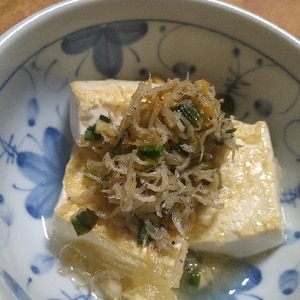 豆腐ステーキ★ガーリックポン酢でウマウマ